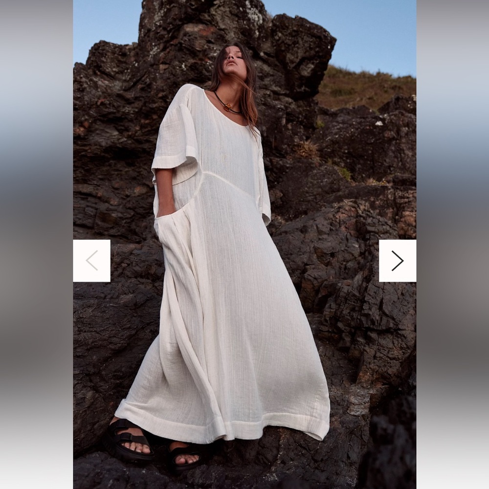 Free People Live Light Midi Dress